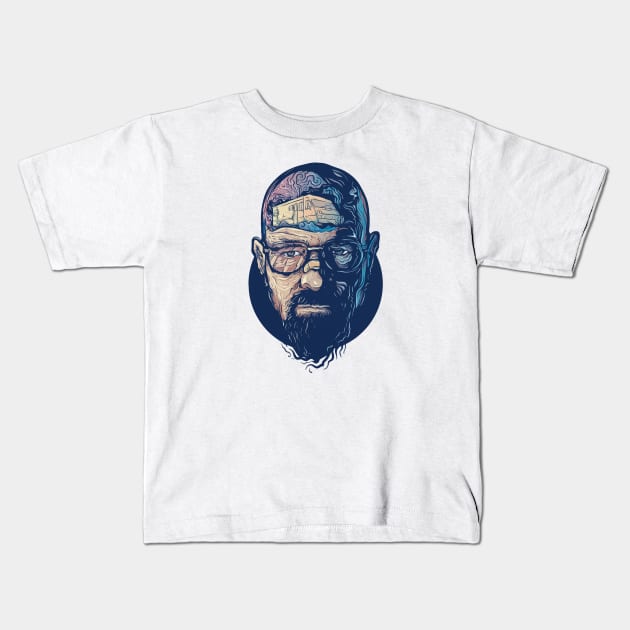 Heisenberg Kids T-Shirt by Gryaunth